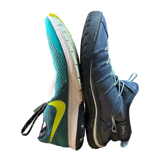 NIKE Flex‎ Experience RN5 teal and lime running shoes - Picture 11 of 11